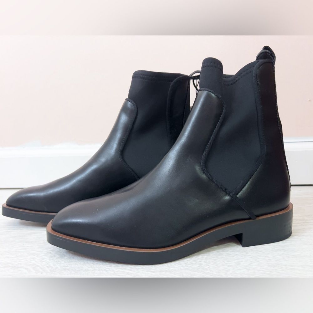 ZARA women’s ankle boot, 8 black NWT